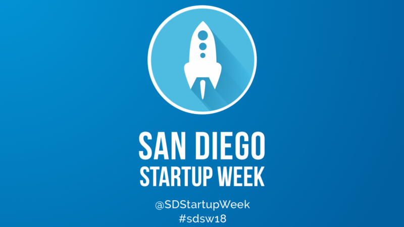 San Diego Startup Week Poster