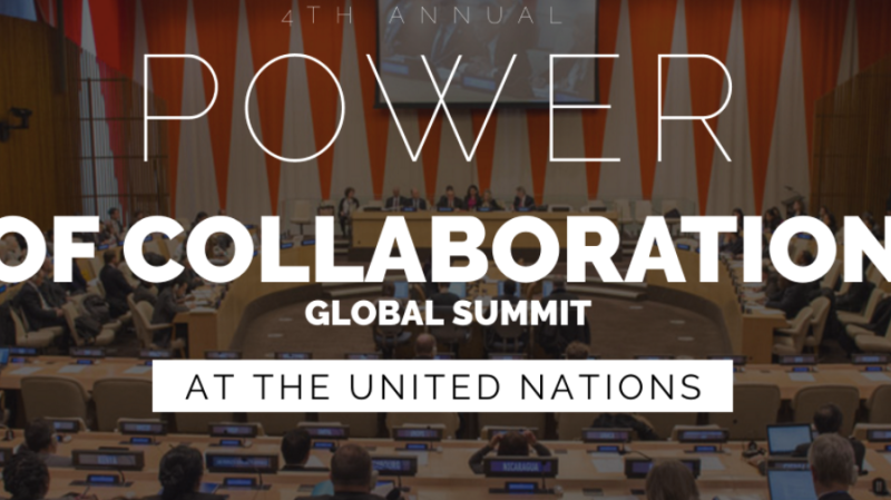 UN Power of Collaboration poster